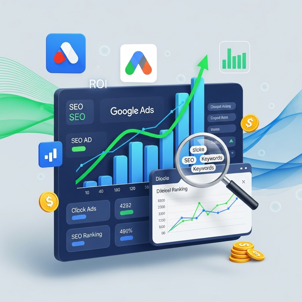 SEO and Google Ads Growth with a Digital Marketing